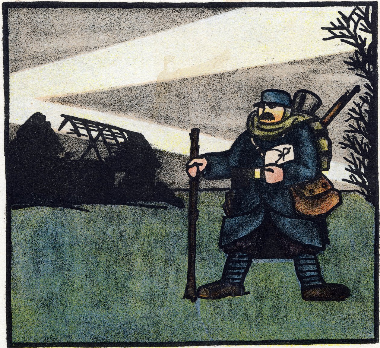 Prima Guerra Mondiale 1914-1918: Ritratto di un soldato dell