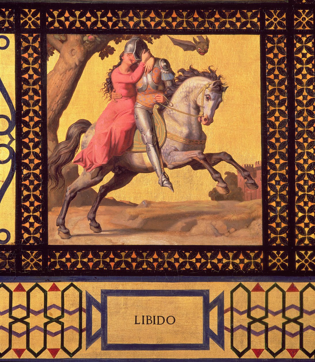 Il bene e il male: libido, (dettaglio) da Andre Jacques Victor Orsel