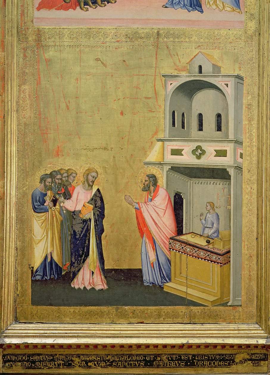La chiamata di San Matteo, dall