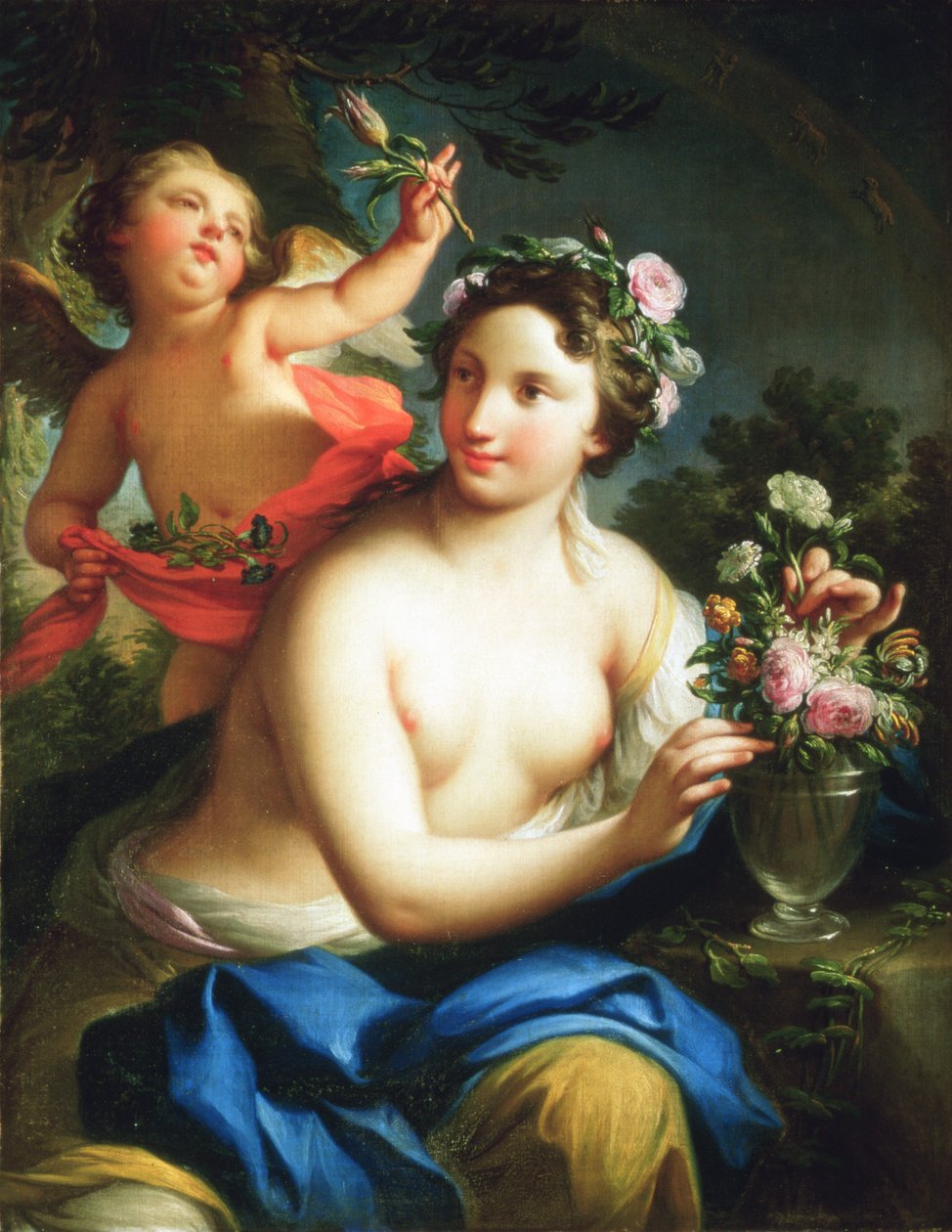 Allegoria della primavera, c.1760 da Andrea Casali