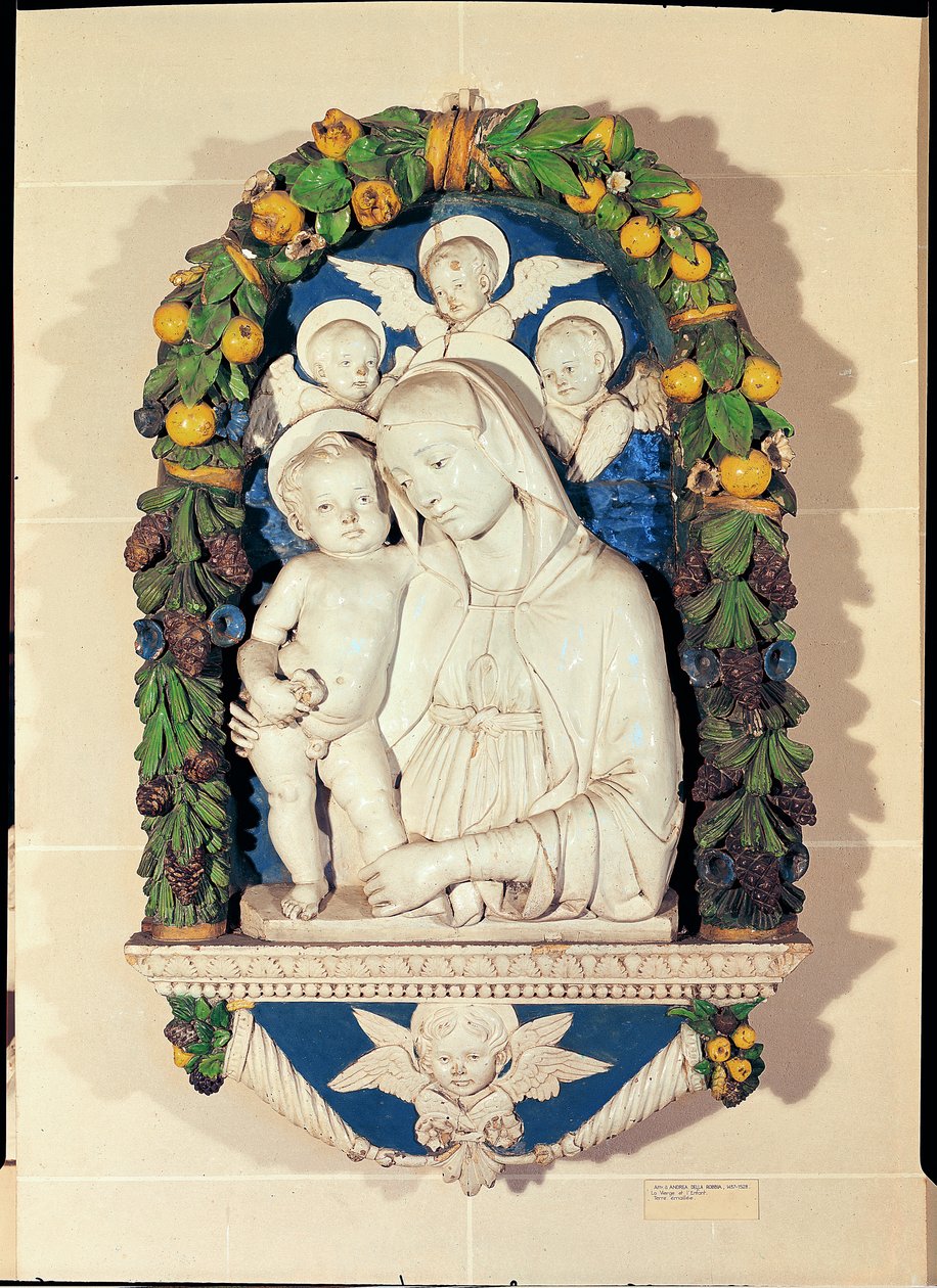 Vergine e Bambino da Andrea Della Robbia