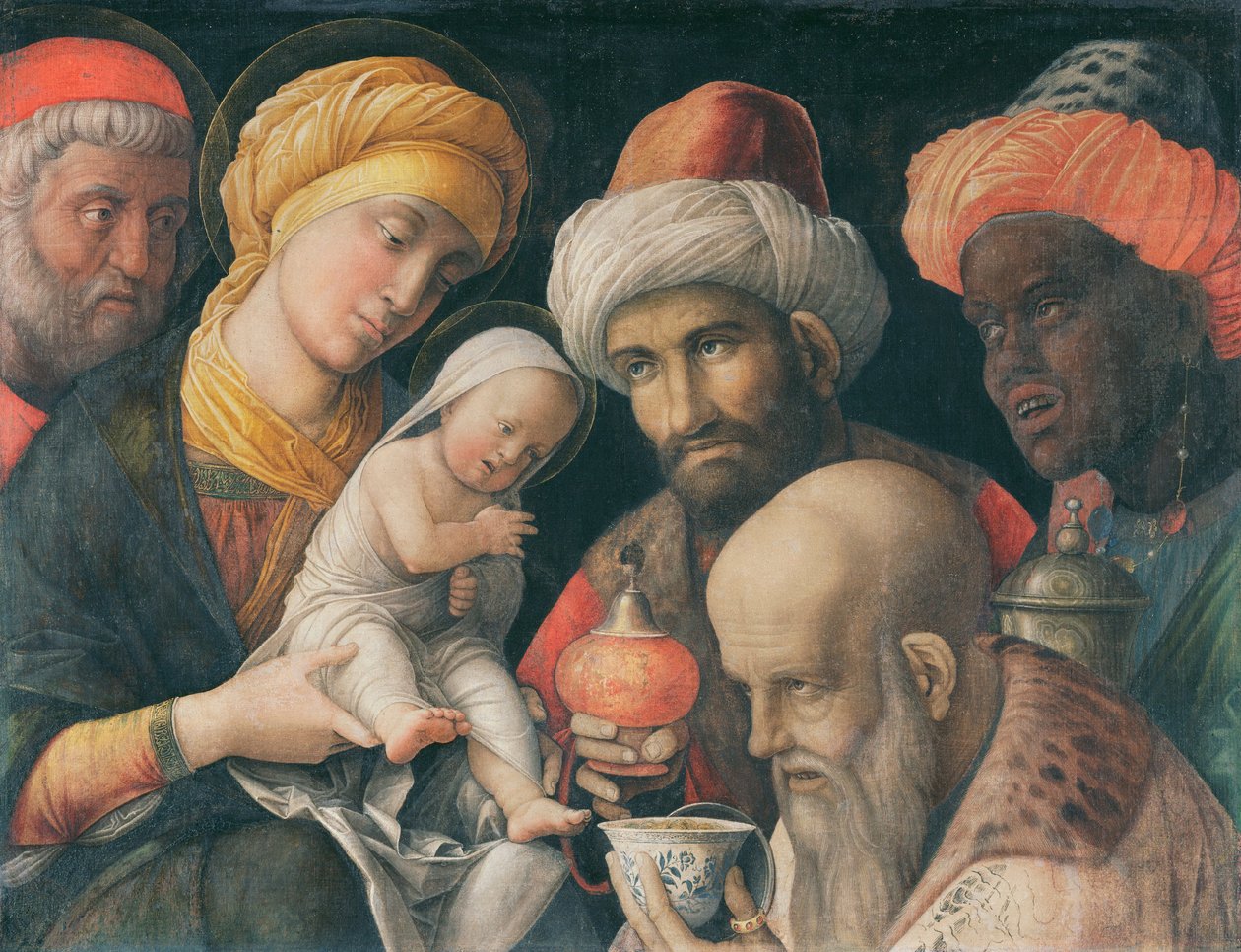 Adorazione dei Magi da Andrea Mantegna