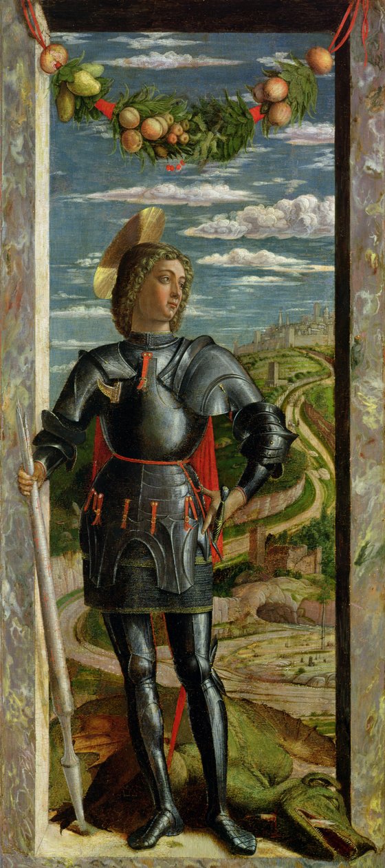 San Giorgio e il drago, 1466-67 da Andrea Mantegna