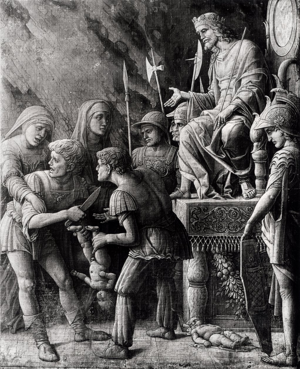 Il giudizio di Salomone da Andrea Mantegna