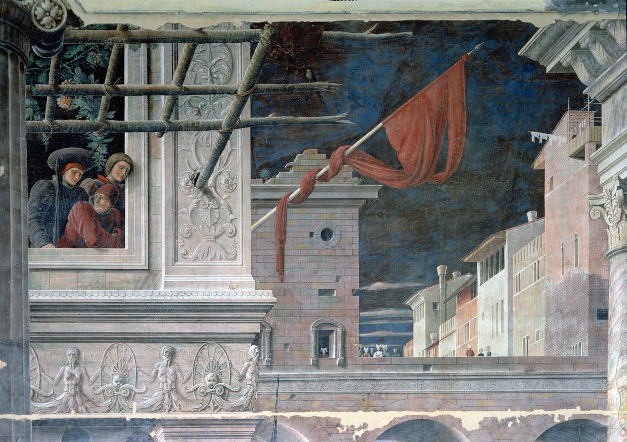 Il martirio di San Cristoforo (dettaglio) da Andrea Mantegna