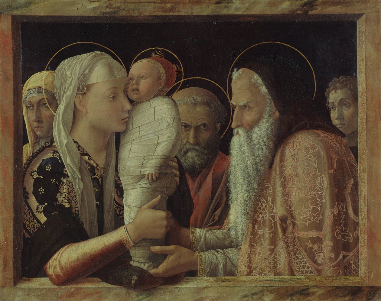 La presentazione da Andrea Mantegna