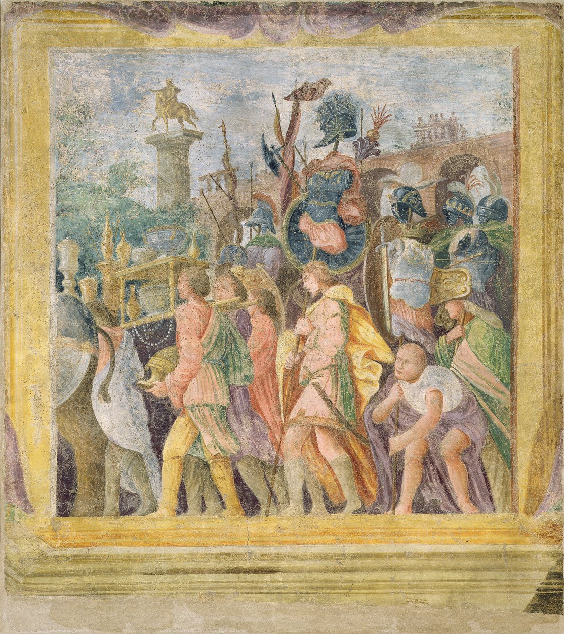 Il trionfo di Cesare da Andrea Mantegna
