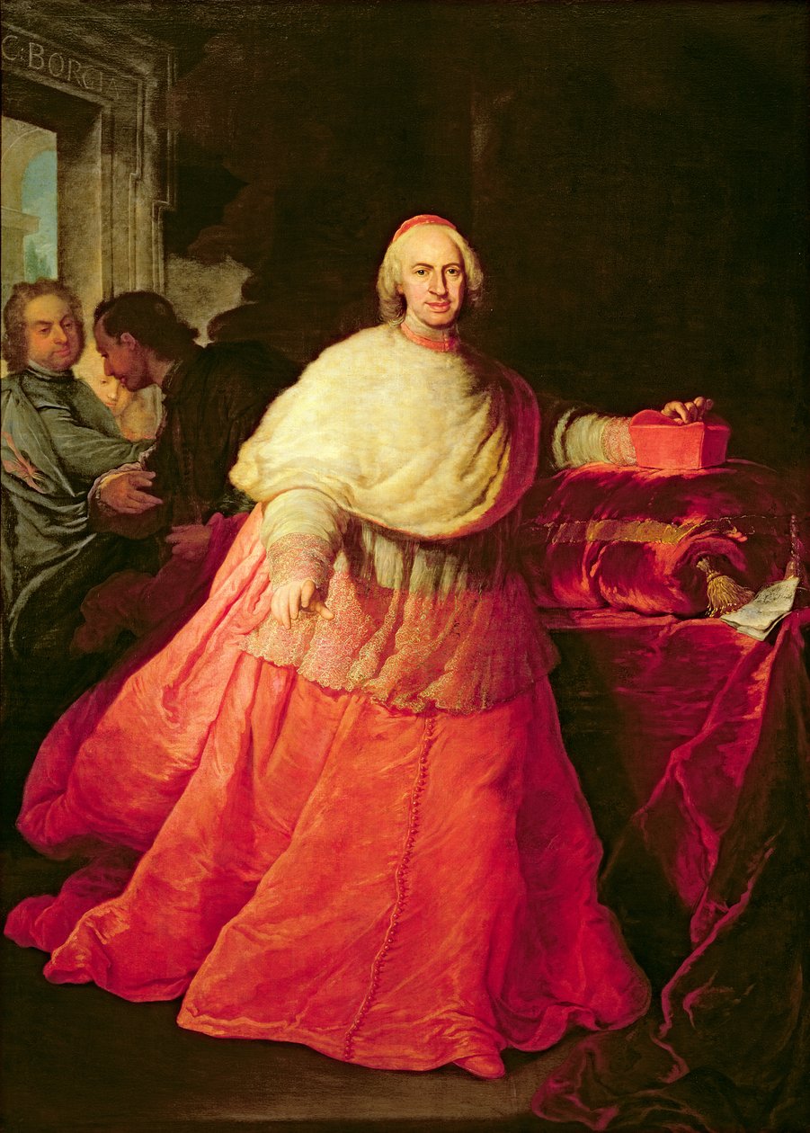 Cardinale Carlos de Borja, c.1721 da Andrea Procaccini