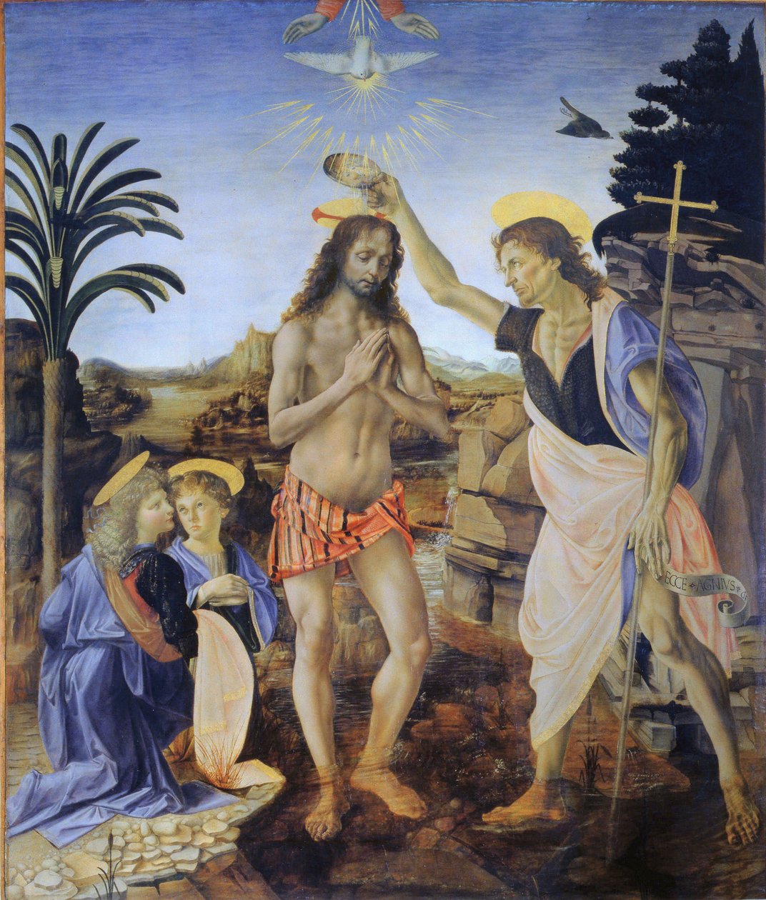 Battesimo di Cristo da Andrea Verrocchio
