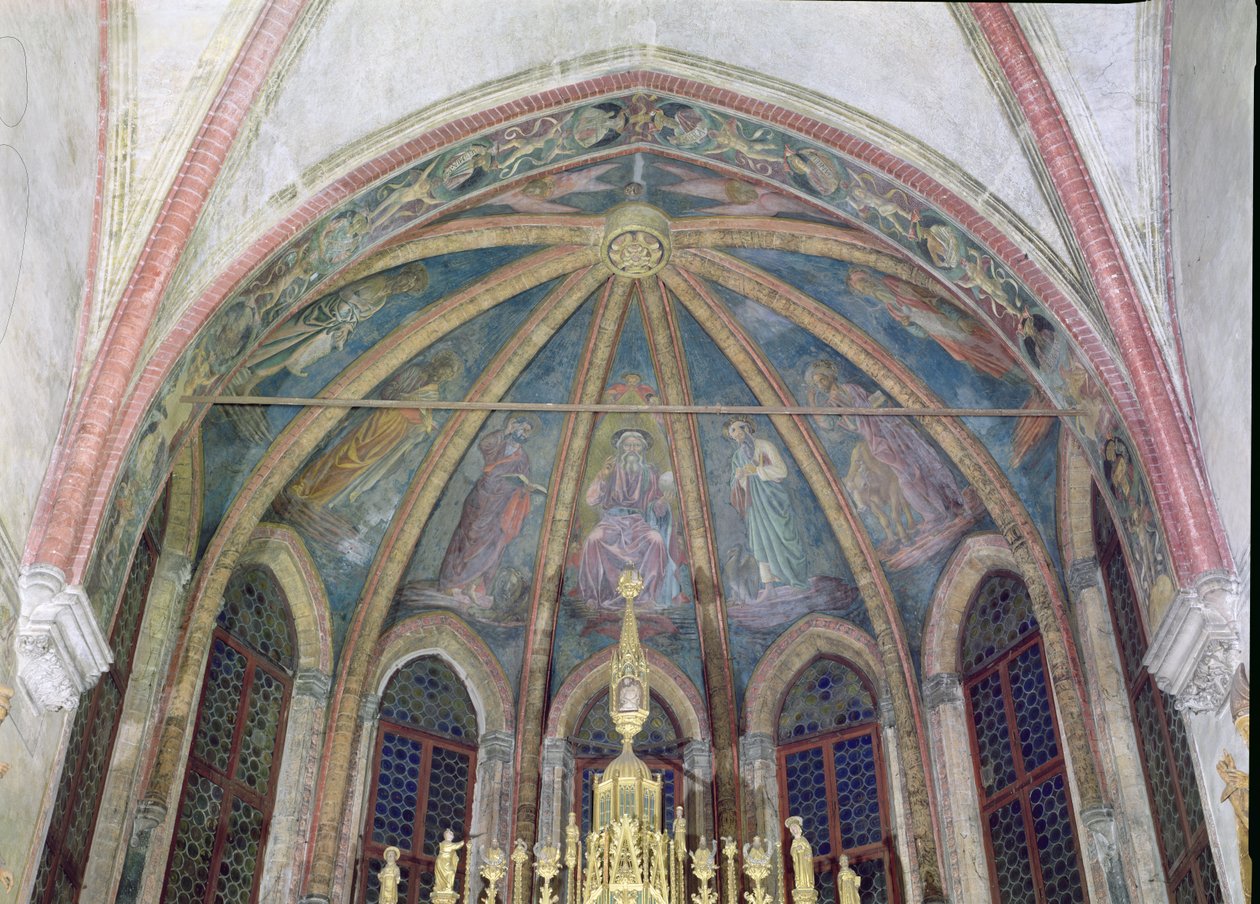 Padri Benedettini e Apostoli, dalla Volta dell