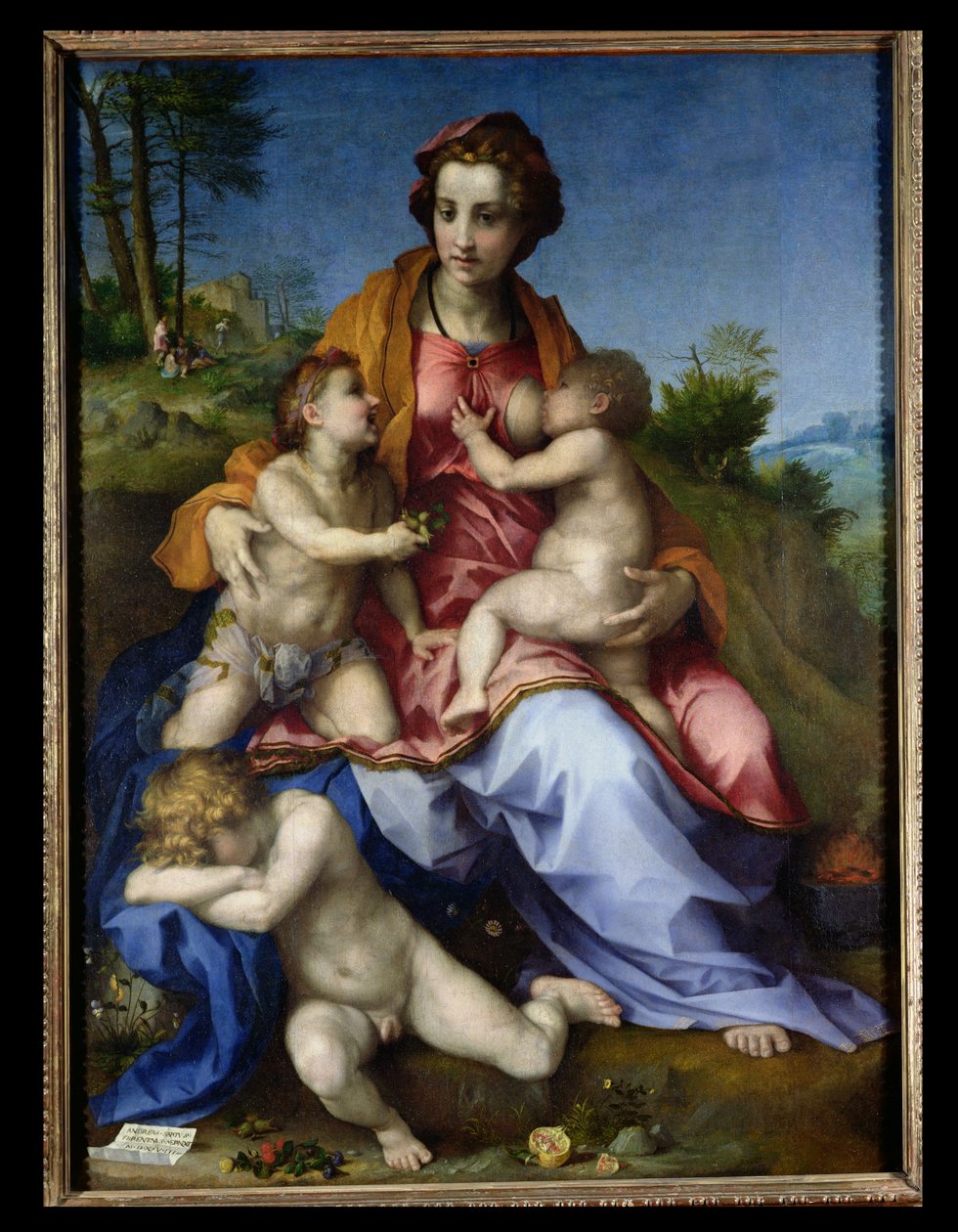 Carità, 1518-19 da Andrea del Sarto