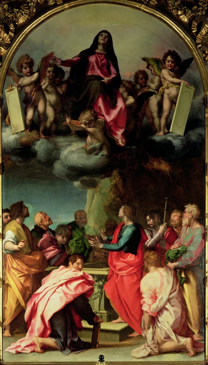 Assunzione della Vergine Panciatichi da Andrea del Sarto