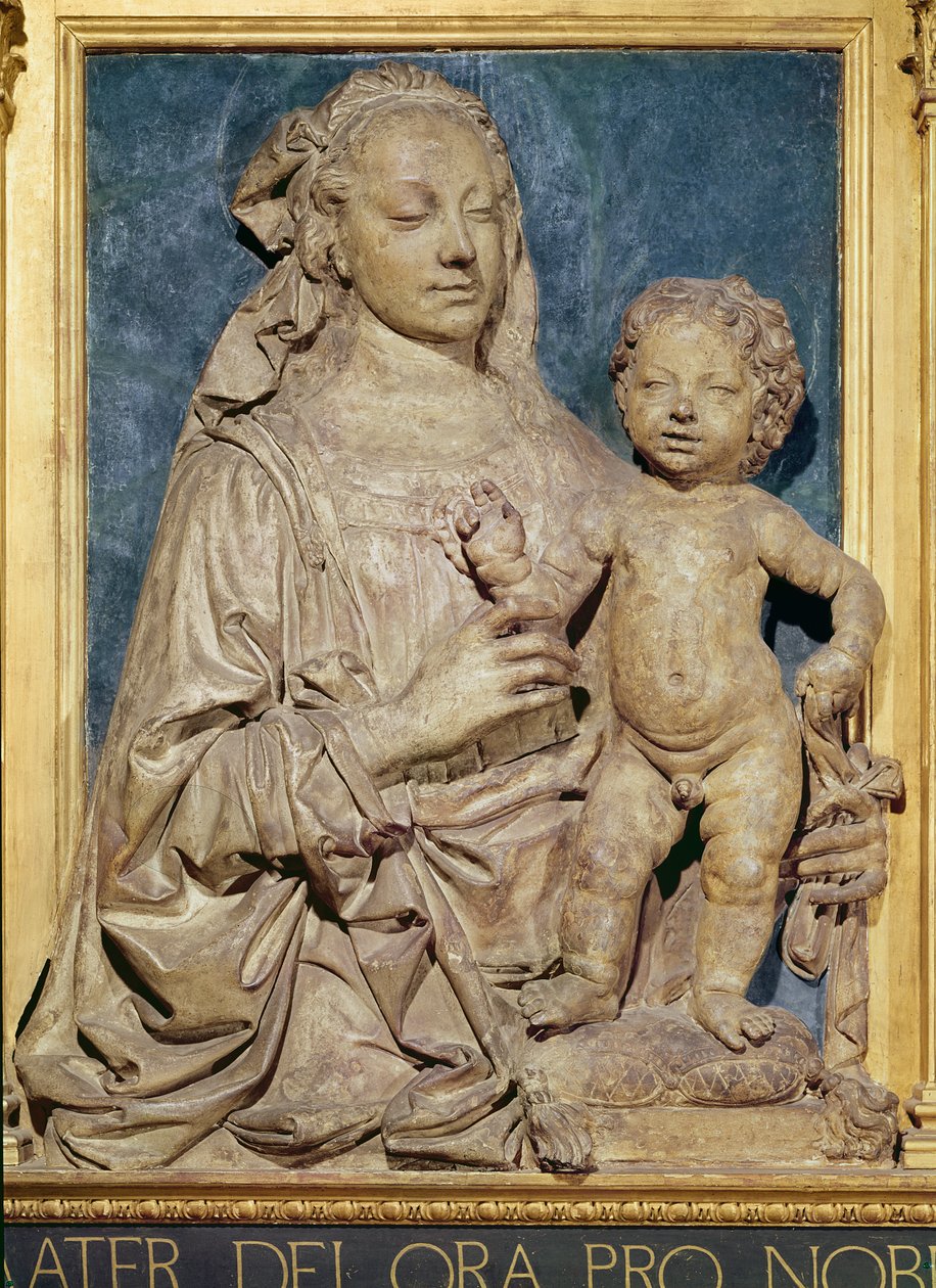 Madonna e Bambino, c.1470 da Andrea del Verrocchio