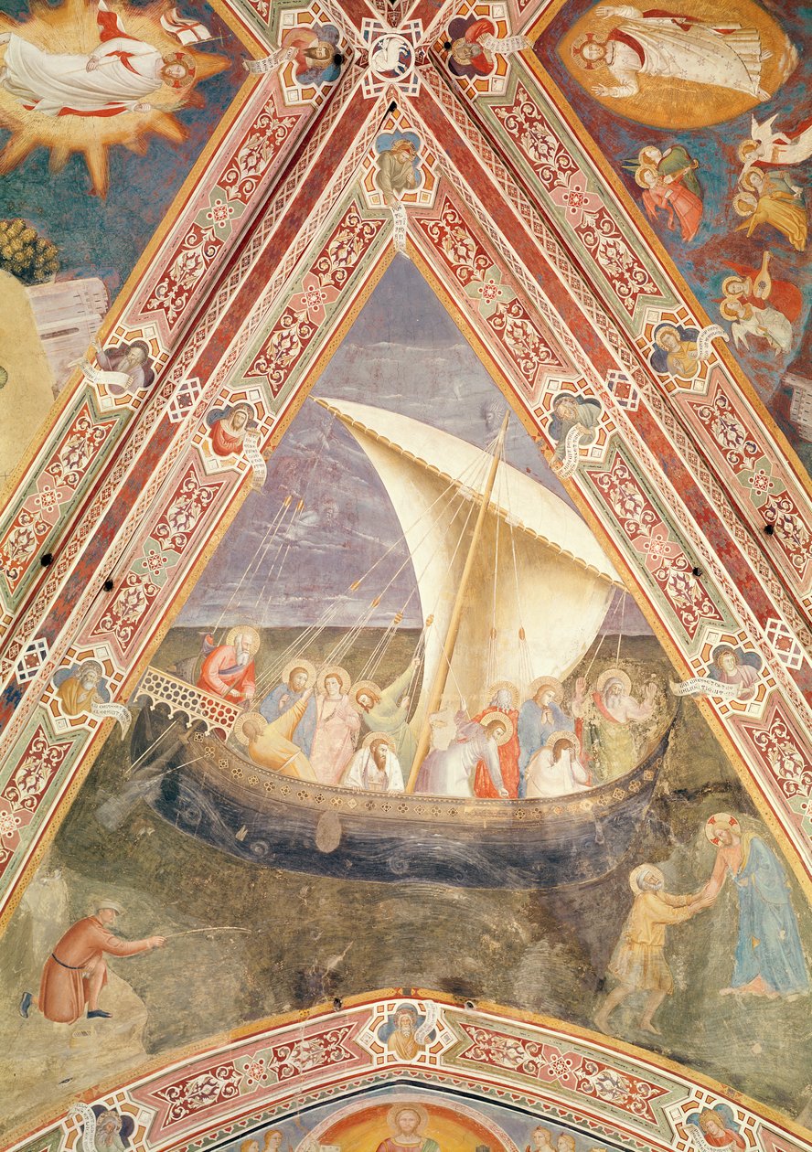La Barca di San Pietro, c.1366-1368 da Andrea di Bonaiuto