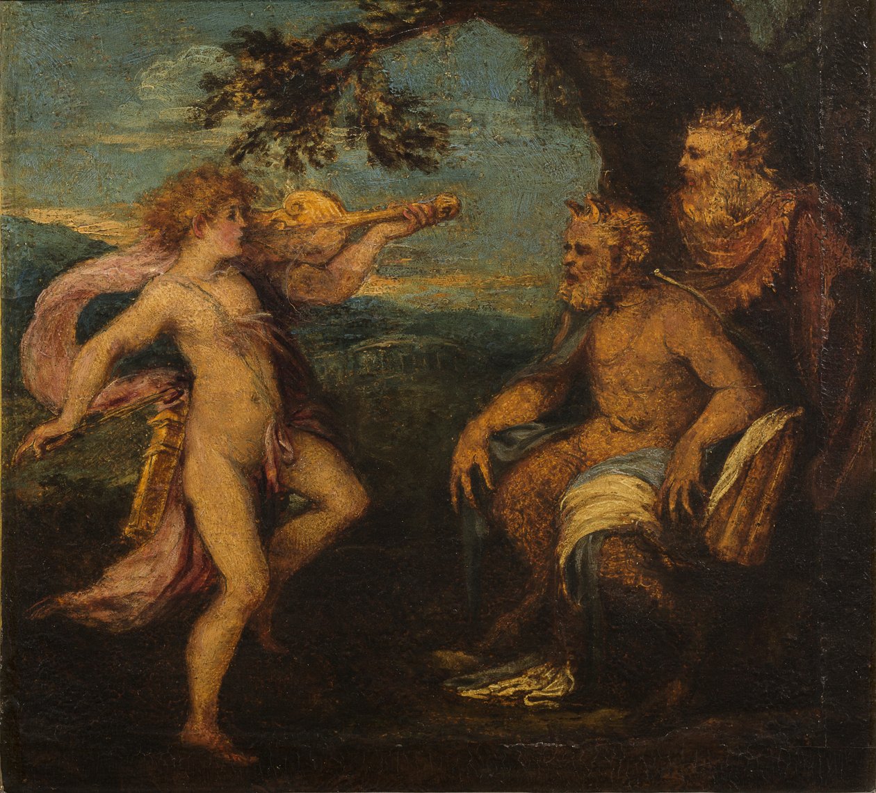 Il giudizio di Mida da Andrea Schiavone