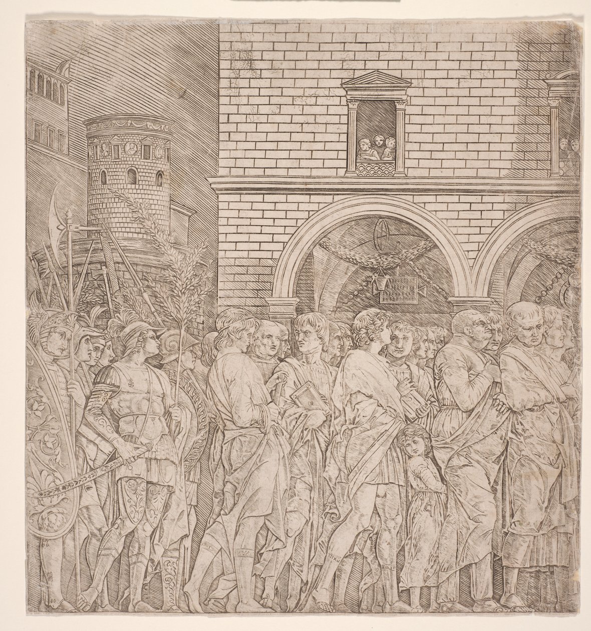 I trionfi di Cesare: I senatori da Andrea (school of) Mantegna