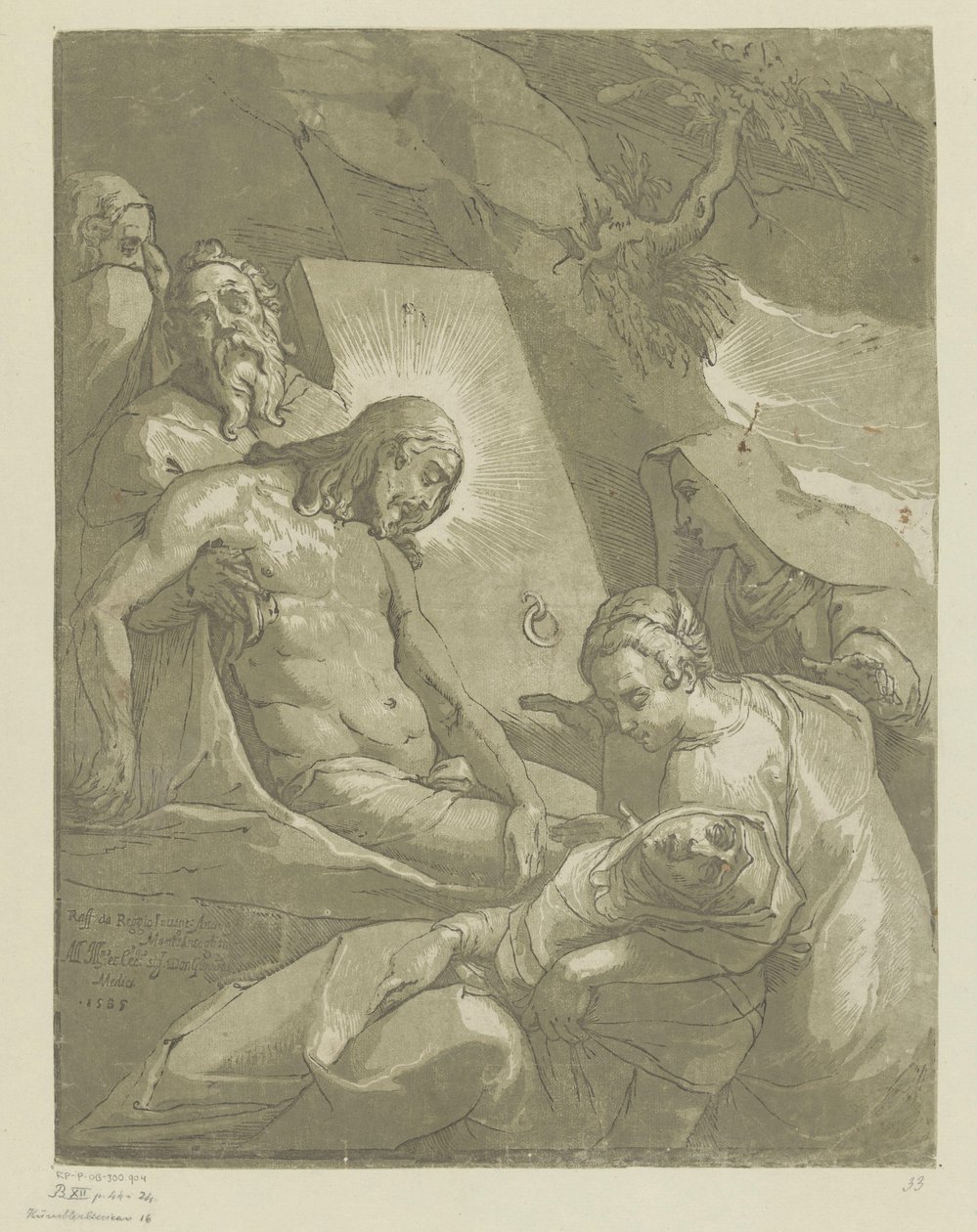 Deposizione di Cristo da Andrea Andreani