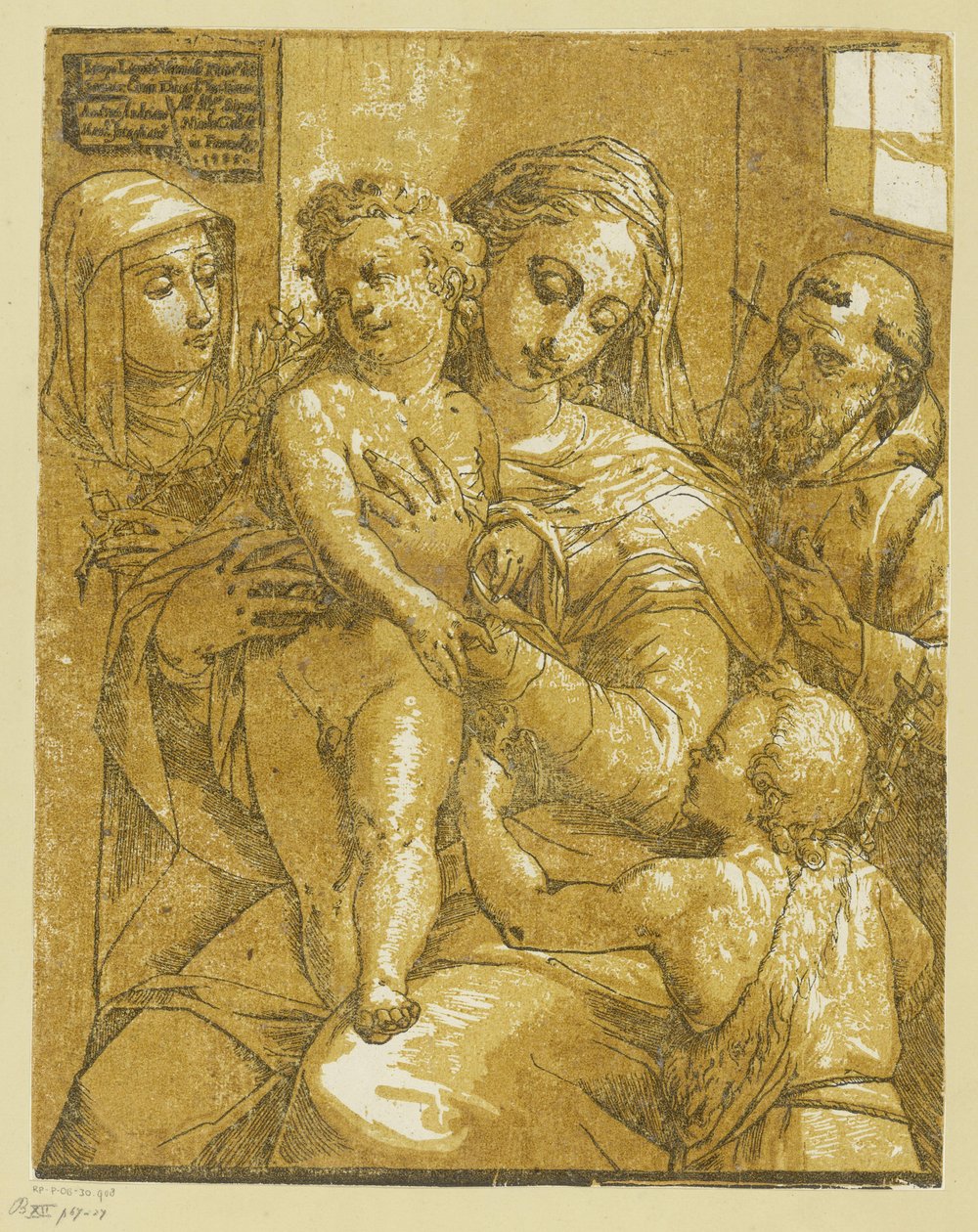 Maria con il Bambino Gesù da Andrea Andreani