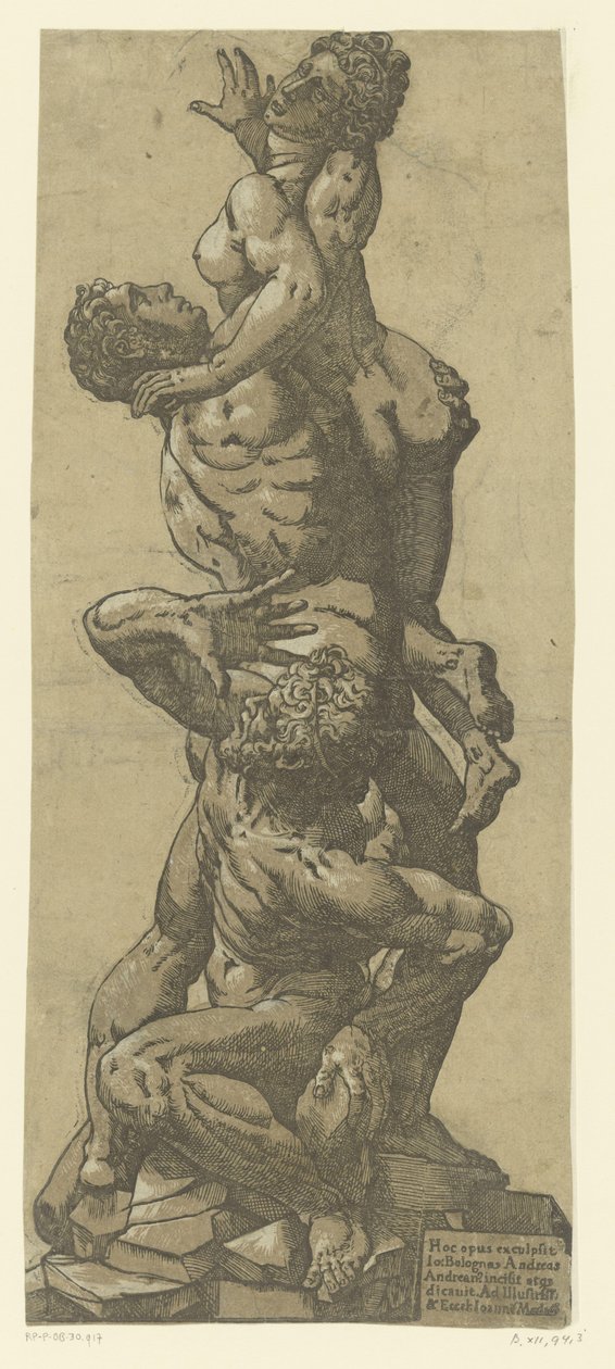 Ratto delle Sabine da Andrea Andreani