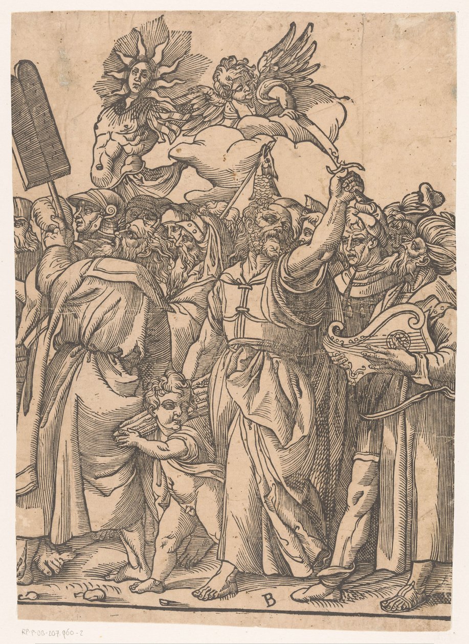 Trionfo di Cristo (seconda parte) da Andrea Andreani