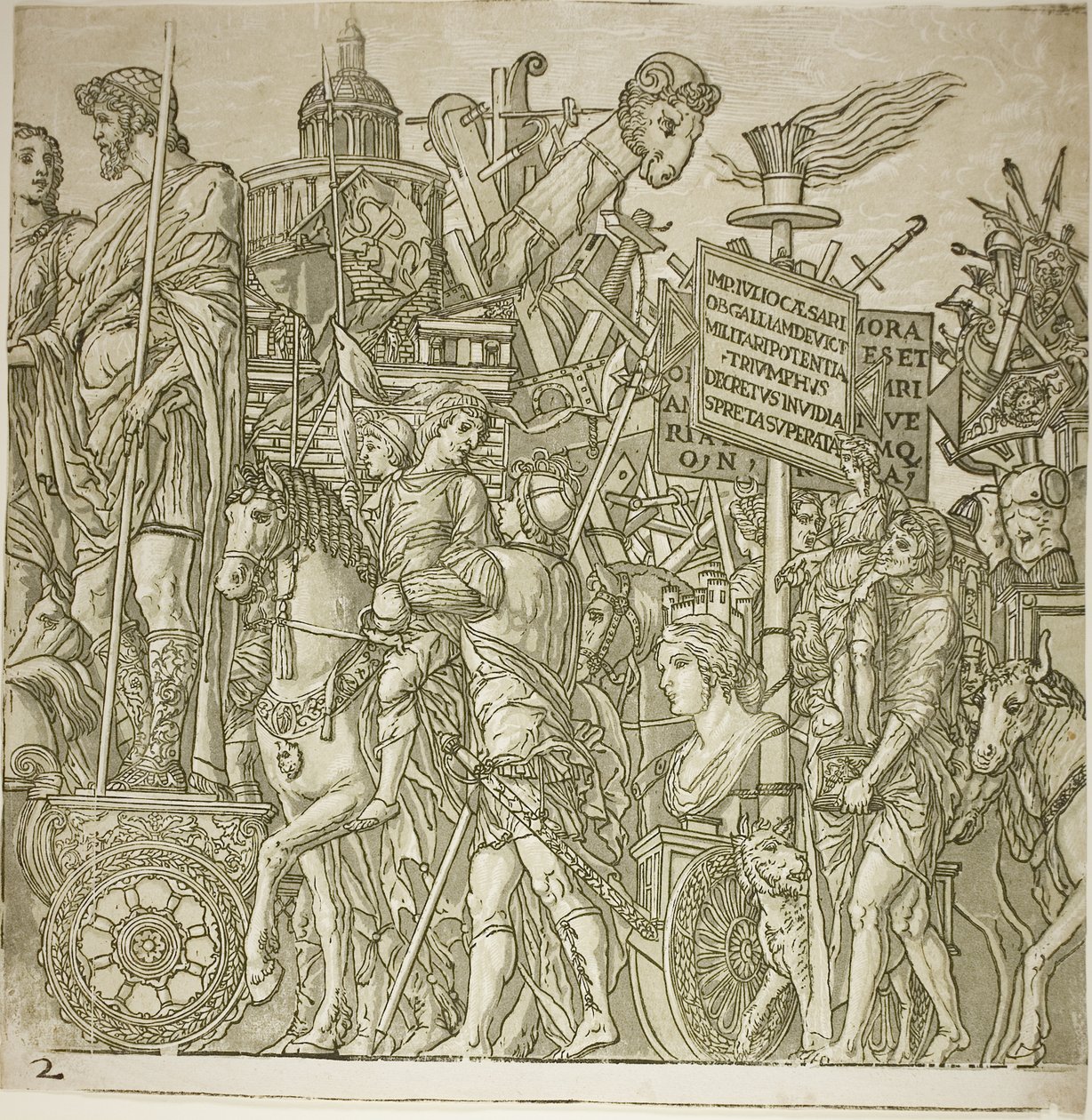 Trionfo di Cesare da Andrea Andreani