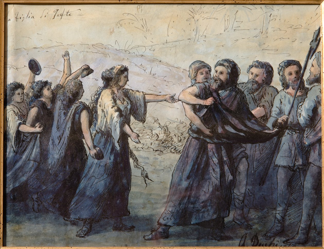 La Figlia di Iefte da Andrea Becchi