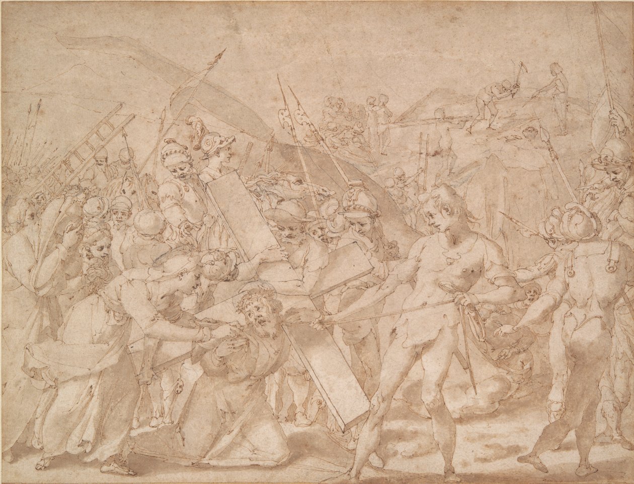 La via del Calvario da Andrea Boscoli