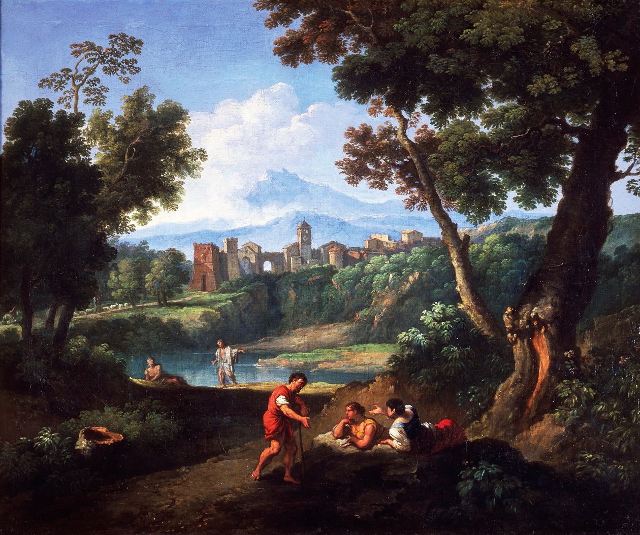 Paesaggio, di Andrea Locatelli da Andrea Locatelli