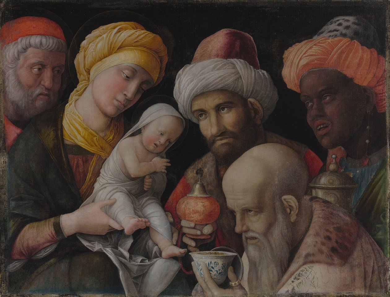 Adorazione dei Magi da Andrea Mantegna