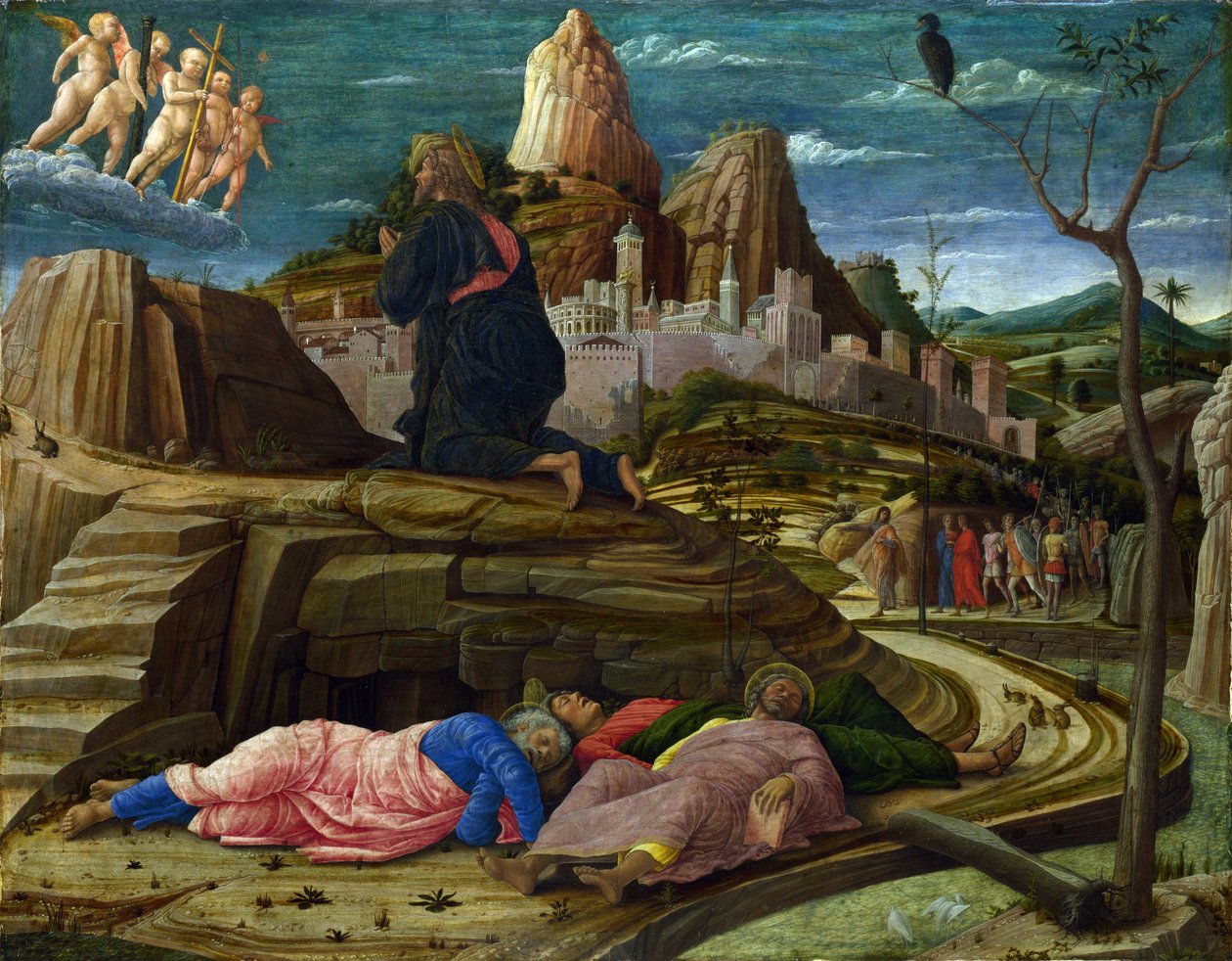 Agonia nel giardino da Andrea Mantegna