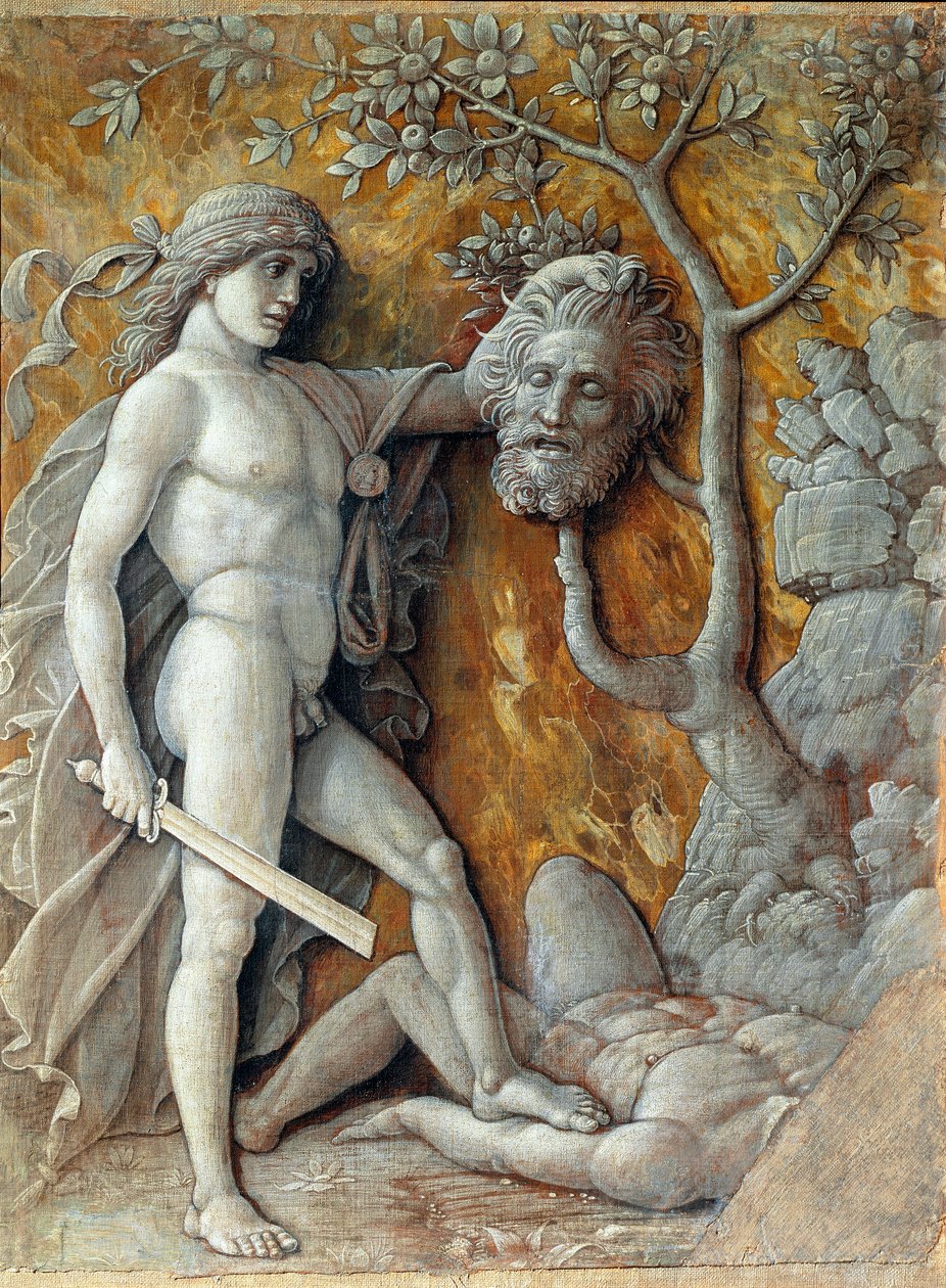 Davide con la testa di Golia da Andrea Mantegna