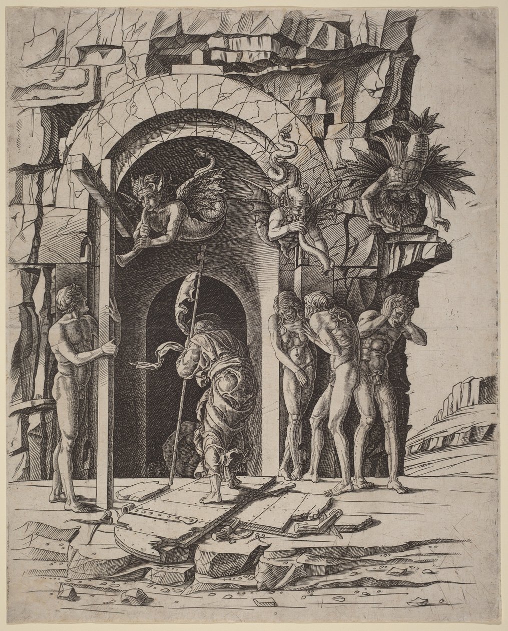 Discesa nel Limbo da Andrea Mantegna