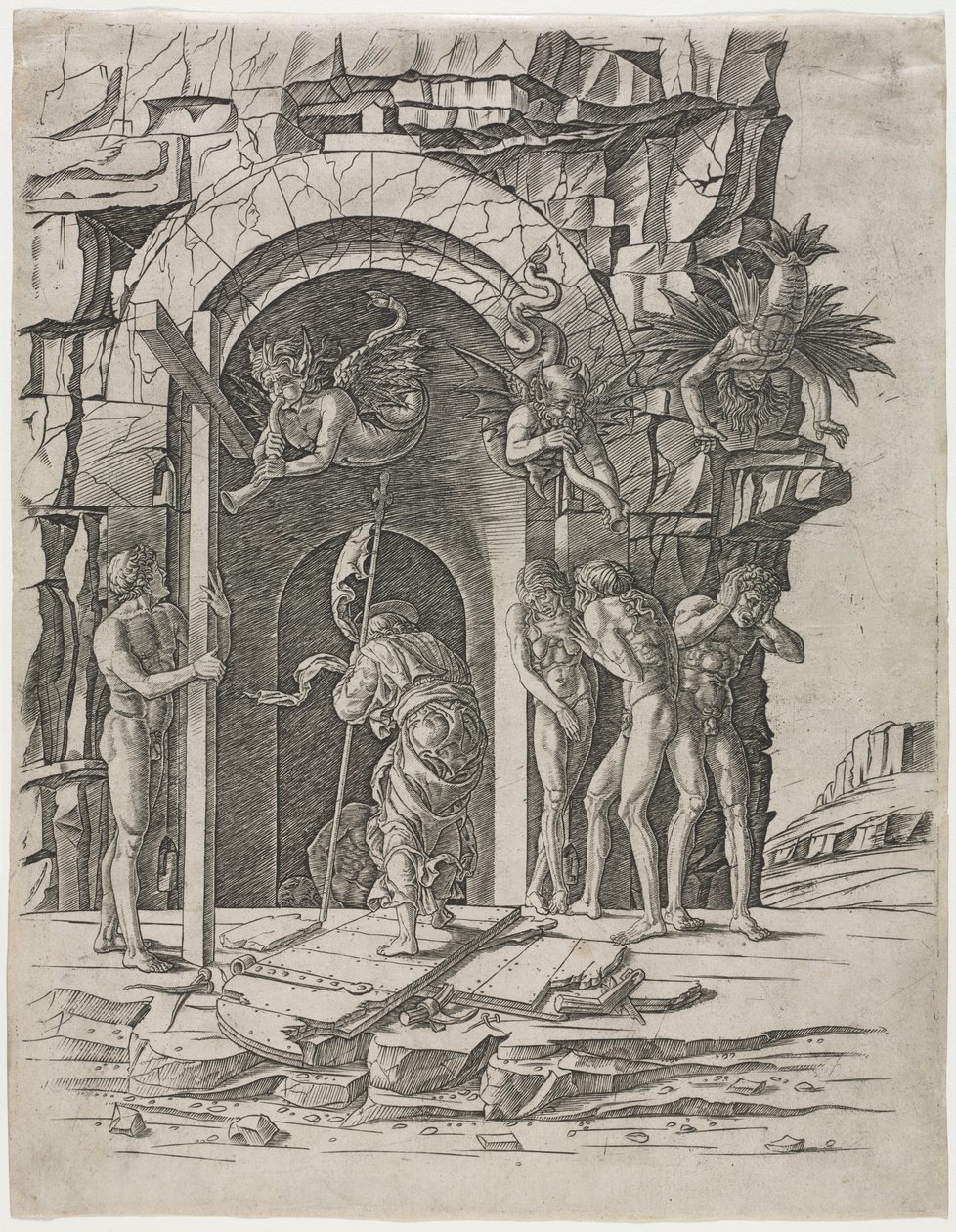Discesa nel Limbo da Andrea Mantegna