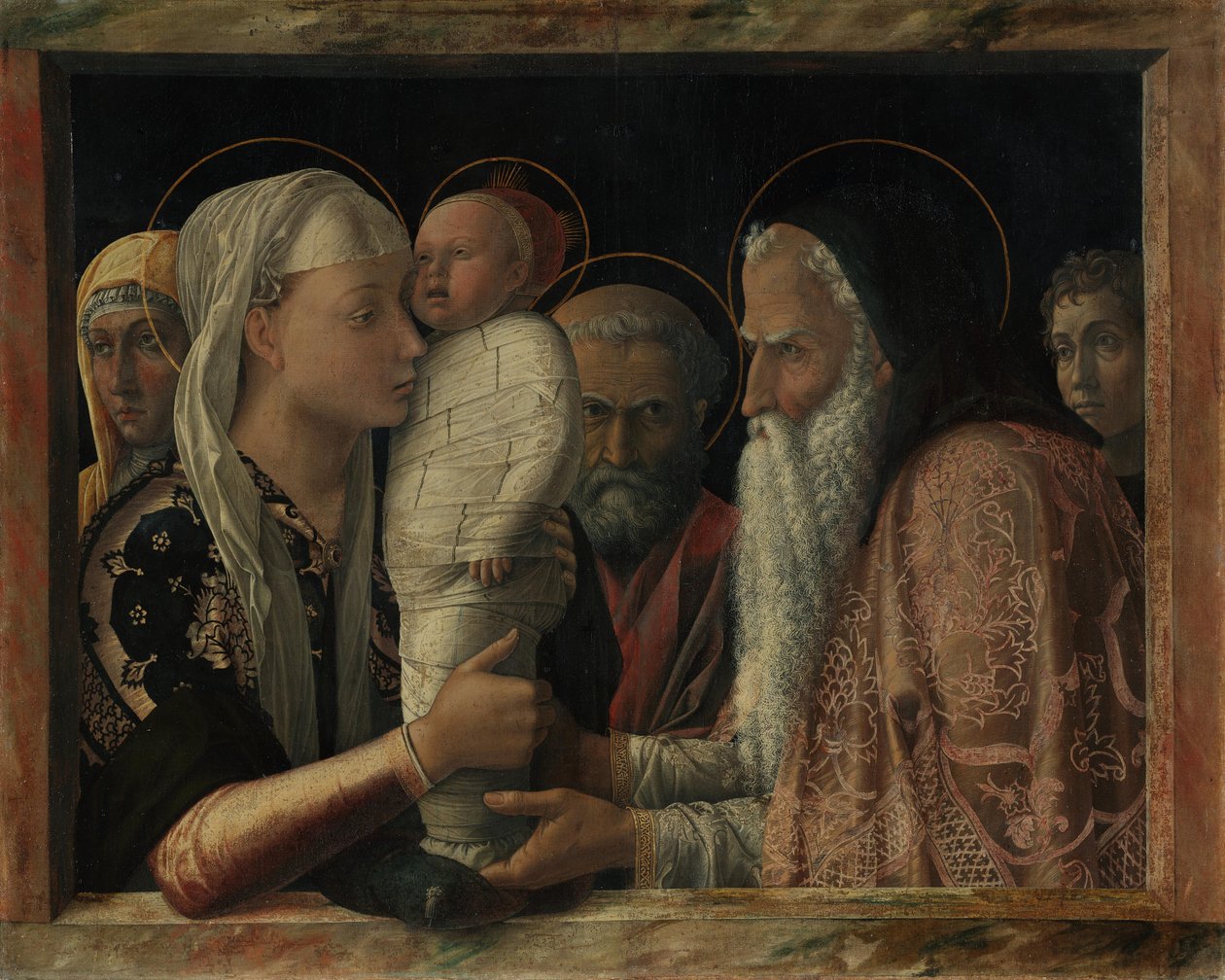 La presentazione di Cristo al Tempio da Andrea Mantegna