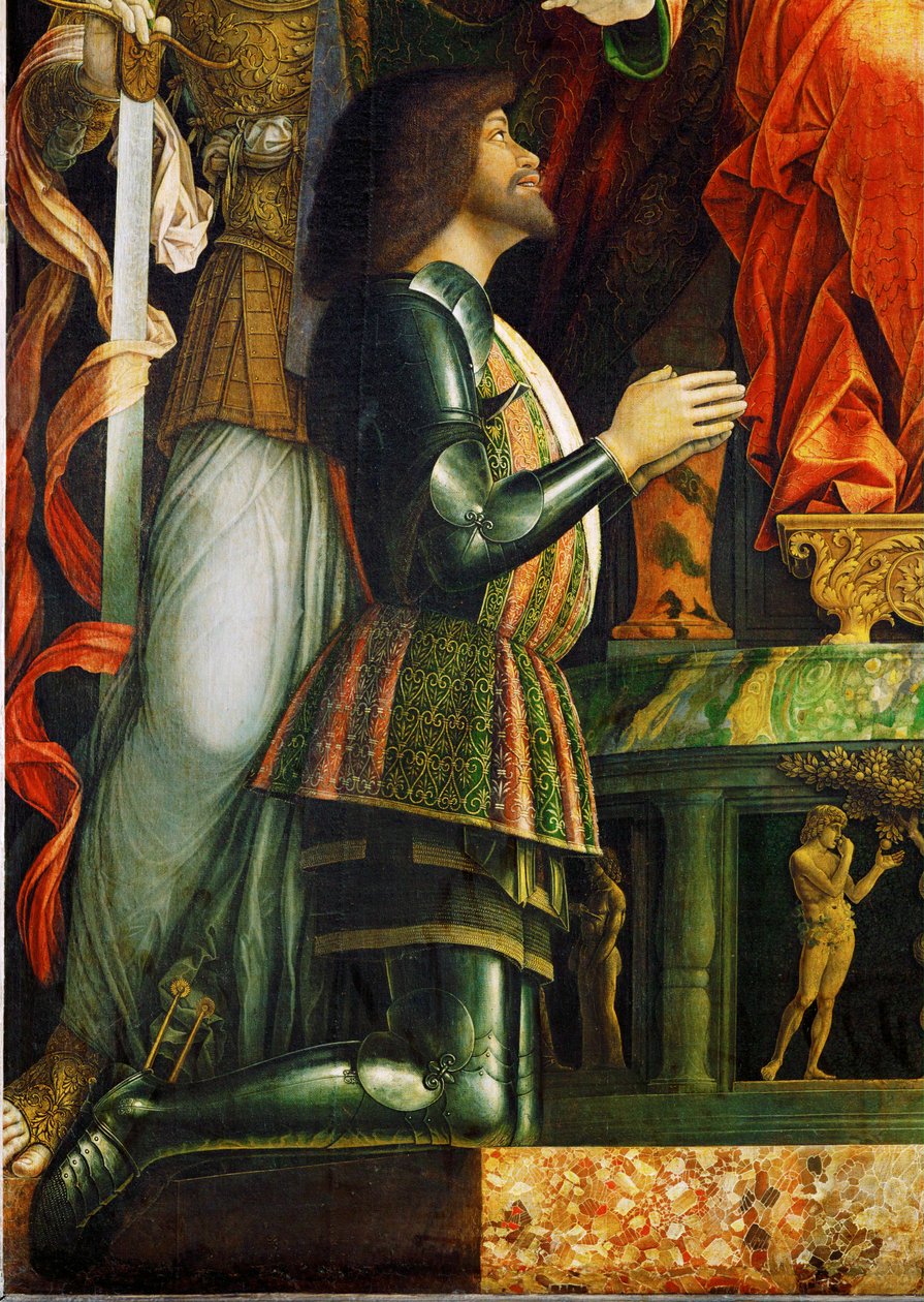 Donatore Gianfrancesco Gonzaga ... da Andrea Mantegna