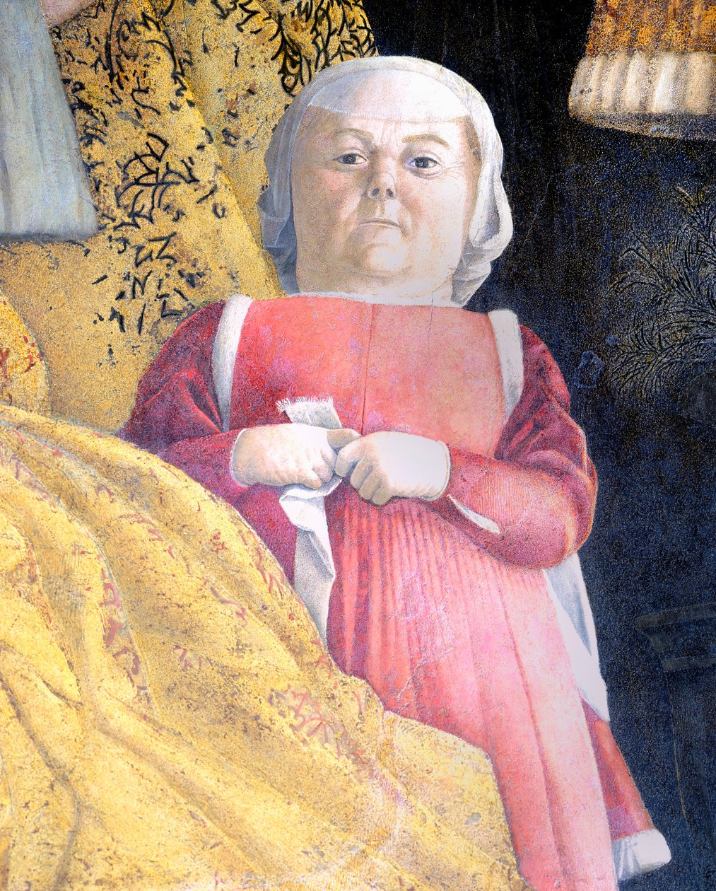 Nano di corte (dettaglio) da Andrea Mantegna