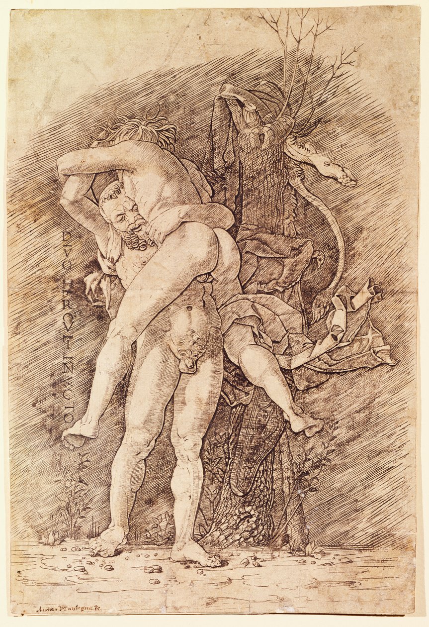 Ercole e Anteo da Andrea Mantegna