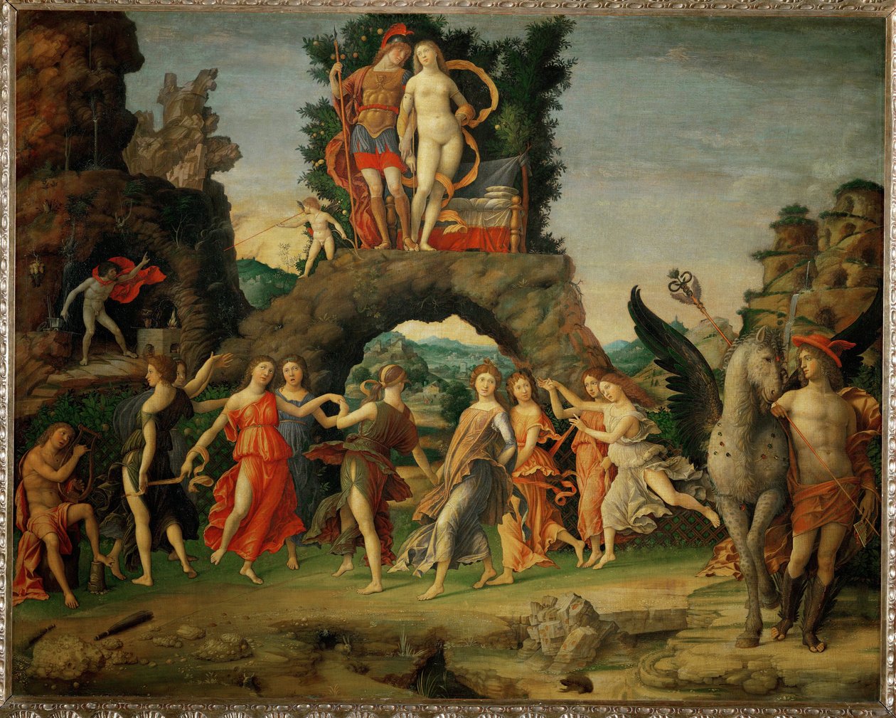 Il Parnasso. Marte e Venere ... da Andrea Mantegna