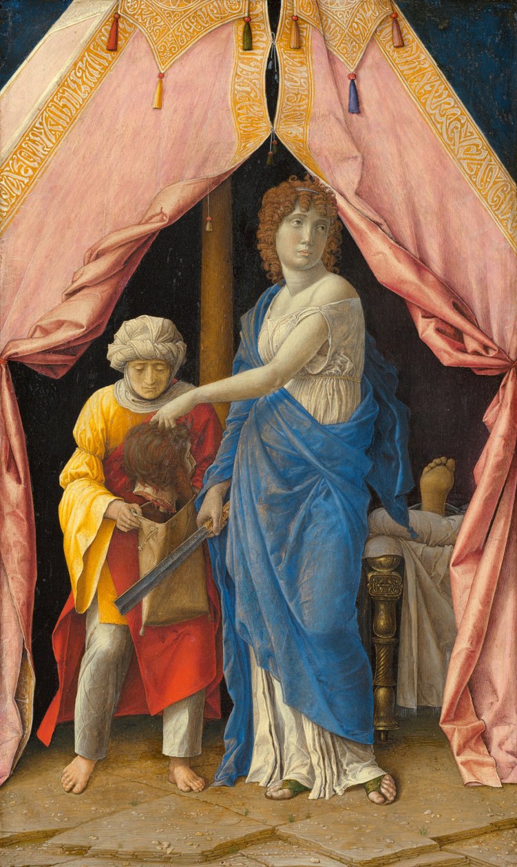 Giuditta con la testa di Oloferne, c. 1495-1500 da Andrea Mantegna