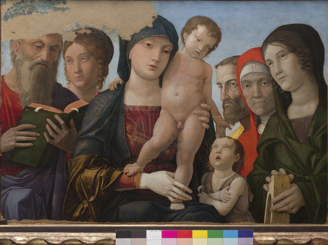 Madonna col Bambino, San Giovanni, Santa Caterina d