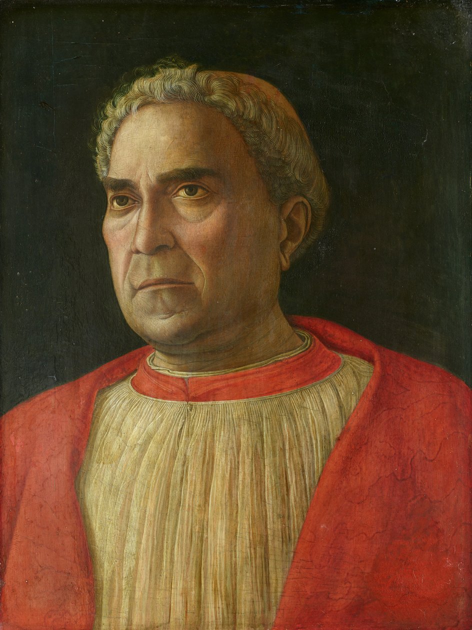 Ritratto del cardinale Lodovico Trevisan da Andrea Mantegna