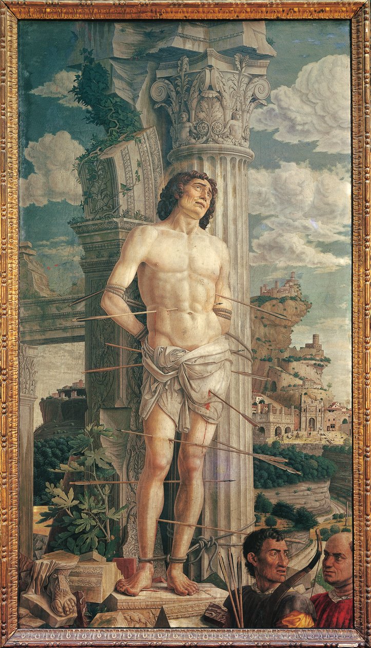 San Sebastiano, c.1480 da Andrea Mantegna