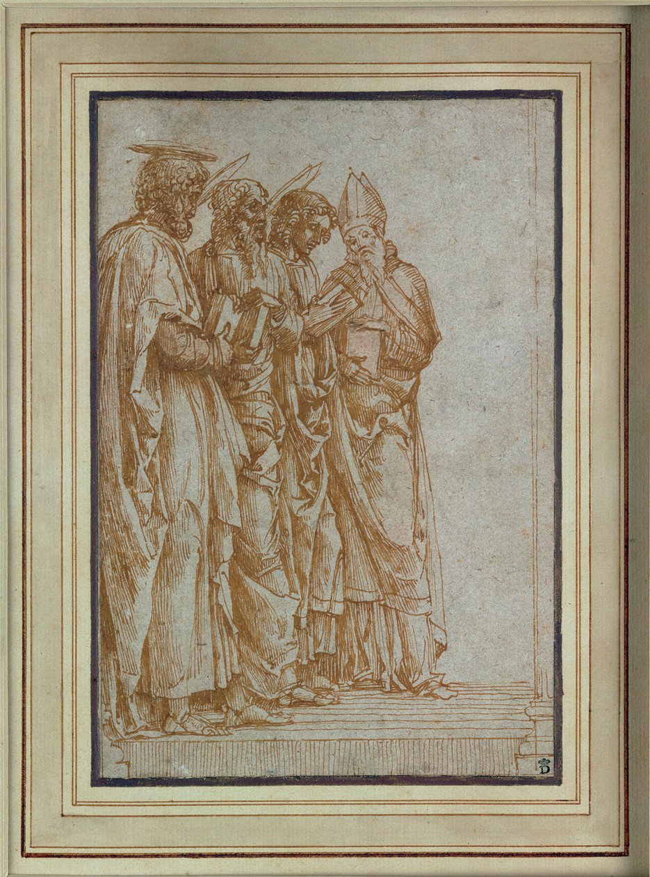 Santi Pietro, Paolo, Giovanni Evangelista e Zeno da Andrea Mantegna