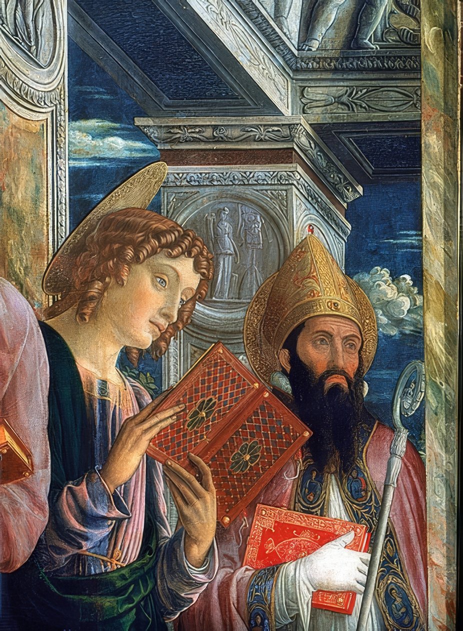Altare di San Zeno. (dettaglio). 1457-1460 da Andrea Mantegna