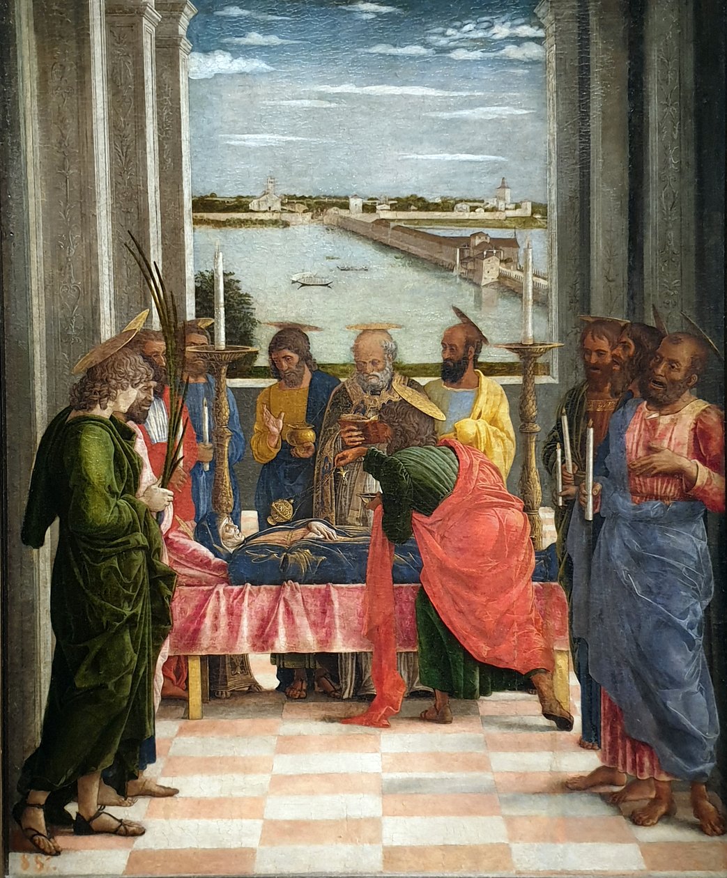 La morte della Vergine da Andrea Mantegna