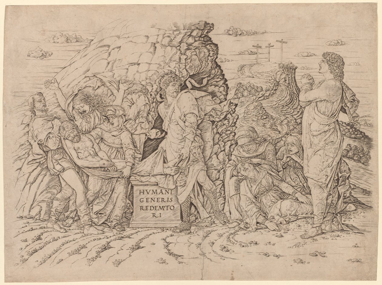 La deposizione da Andrea Mantegna