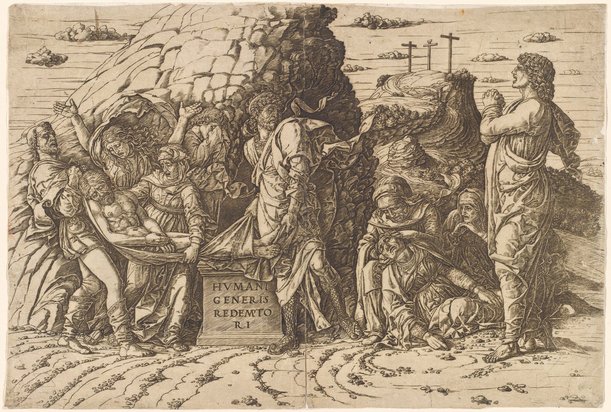 La sepoltura da Andrea Mantegna