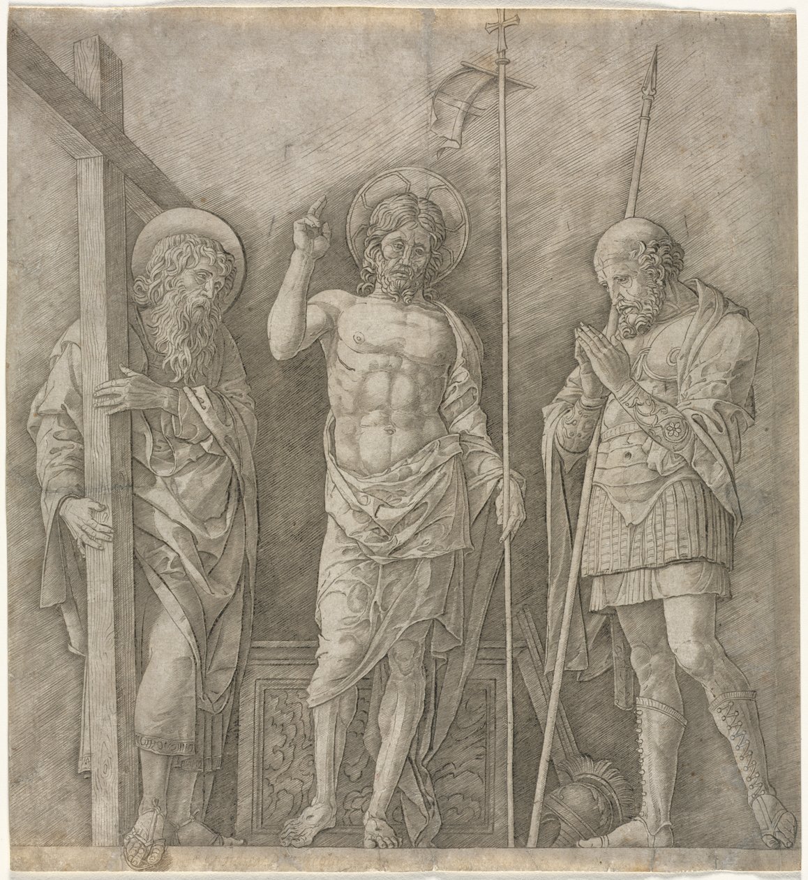 Il Cristo risorto tra Sant