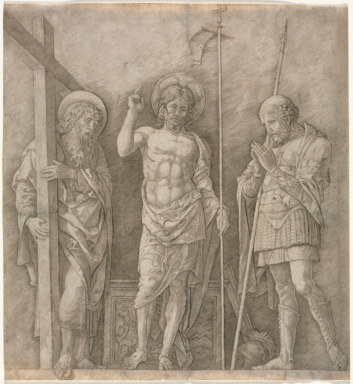 Il Cristo risorto tra Sant