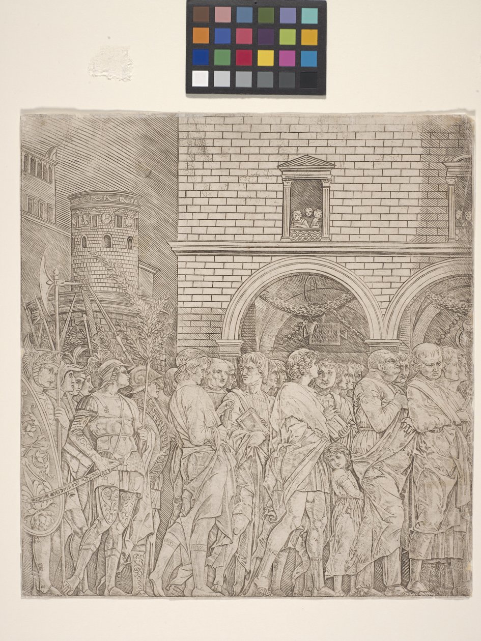 I senatori - Il trionfo di Giulio Cesare da Andrea Mantegna